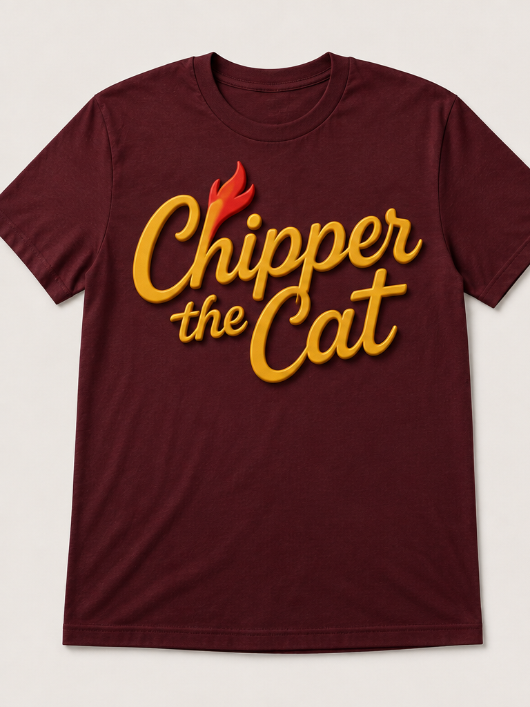 Chipper the Cat Signature T-Shirt
